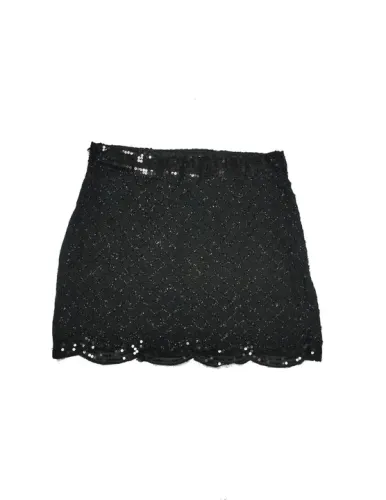 Saia preta com paete tamanho M