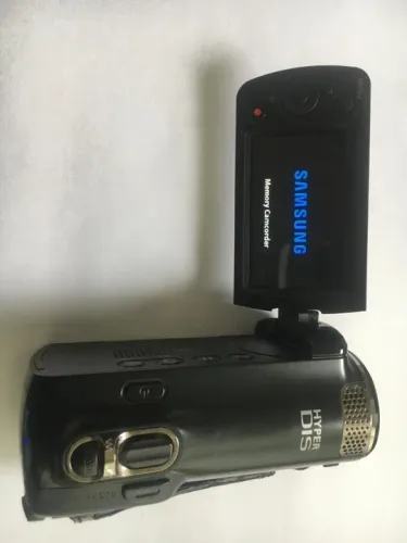 câmera de video filmadora sansung 65x intellt-zoom long record time 6hrs 20min with 16gb