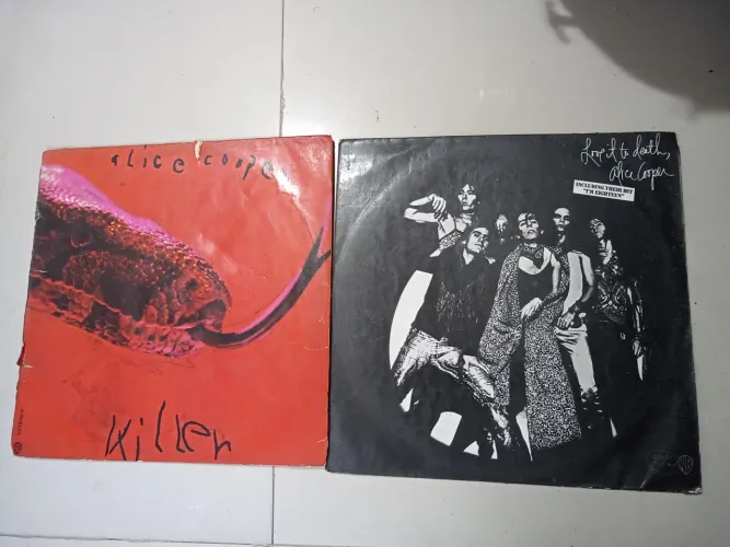 Capas LPS Discos de vinil ALICE COOPER