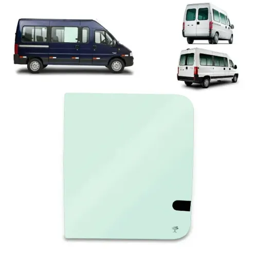 vidro lateral com serigrafia ducato boxer jumper (teto alto) 2003 a 2017 lado direito v4