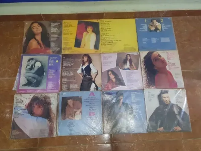 Disco Vinil Temas de Novelas todos internacionais (R$90 Cada Unidade)