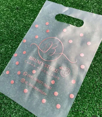 Sacolas plásticas Personalizadas com a sua logomarca!