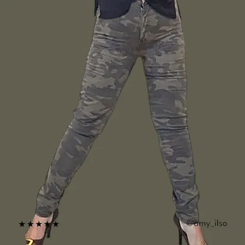 Vendo roupa calça jeans camuflada
