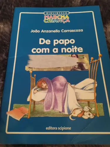 Livro De papo com a noite - João Anzanello Carrascoza