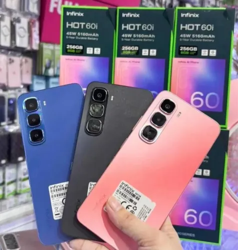 Celular Infinix Hot 60i 256/08 Novo Entregamos Garantia 
