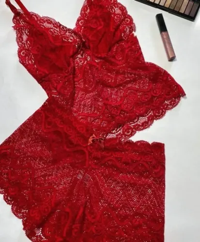 Conjunto em Renda premium Poliamida e caimento perfeito! presentei-(se) com nova lingerie