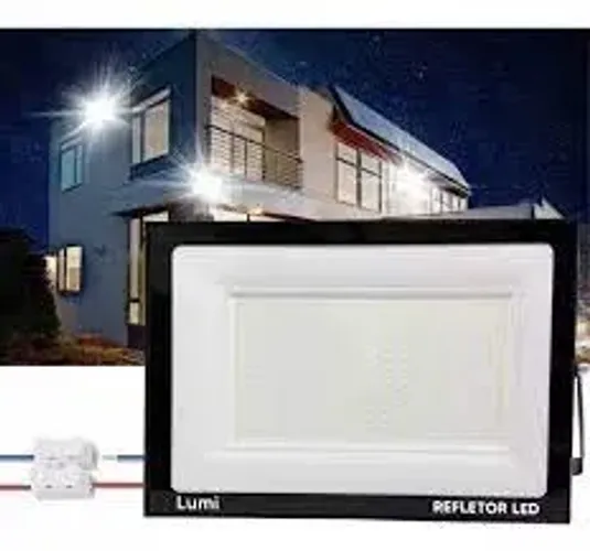 Refletor 500w Potente Residência Quintal Jardins Campo Lotes