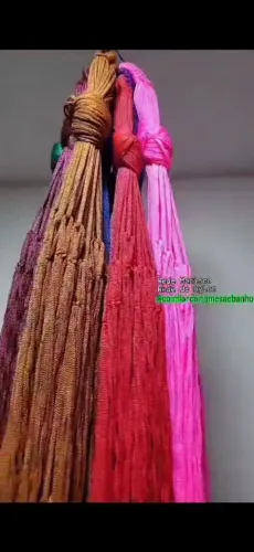 Rede Descanso Nylon Marisco Ideal Para Espaço Aberto - Entrega Grátis