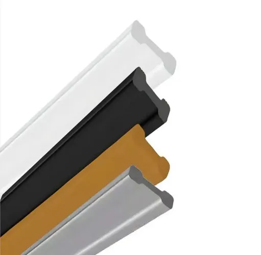 Juntas plásticas de dilatação 17x3,0mm 2 metros kit 50 peças cor bronze