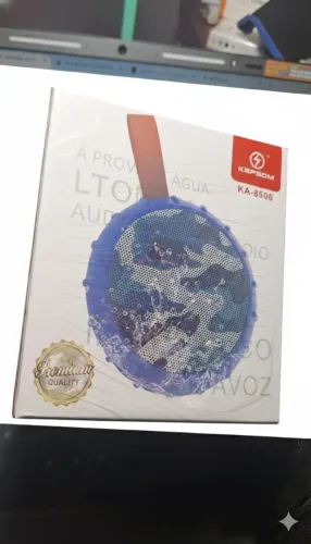 Caixa de som Bluetooth portátil Kapbom KA-8506. 