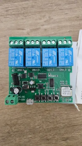 interruptor inteligente 4 canais 5-32v wifi ewelink sonoff suporta controle remoto 433