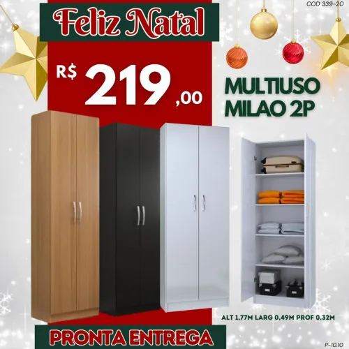 Armário Multiuso 2 portas