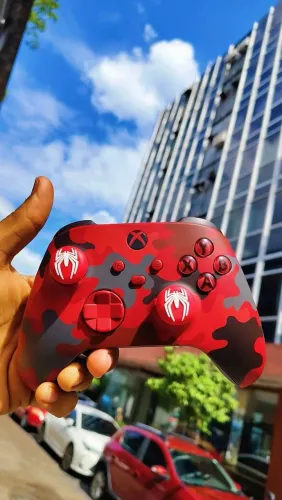 Controle Xbox Personalizado Spider-Man