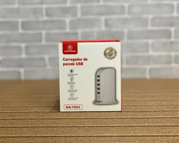 Carregador de Parede USB 5 Portas - Ka-7023