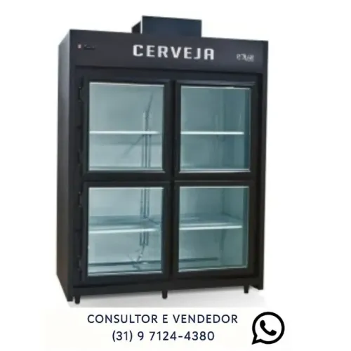 Cervejeira 4 Portas de Vidro Polar 220v Nova