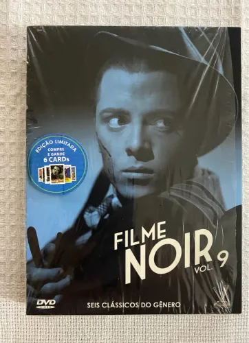 Box 3 DVDs Versátil: Filme Noir Vol. 9 (Com 6 Cards Exclusivos e luva ) Edição Limitada