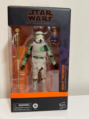 Star Wars the black series Night Trooper Halloween Edition