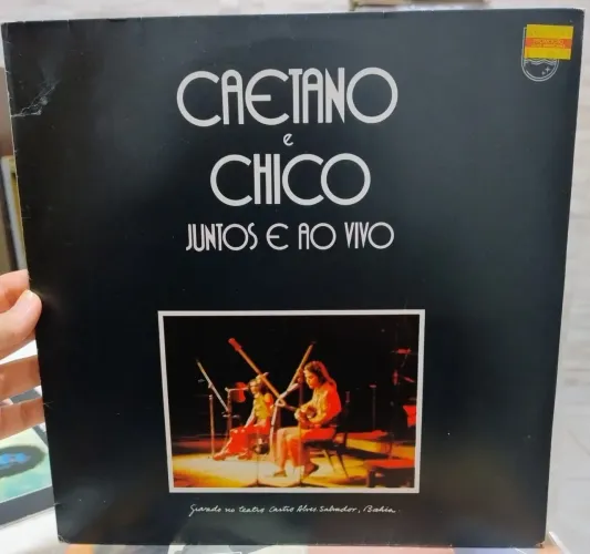 Caetano e Chico Juntos e Ao Vivo - Vinil