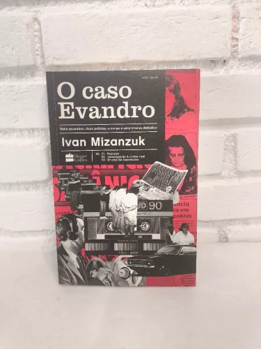 Livro O Caso Evandro Crime Real capa comum