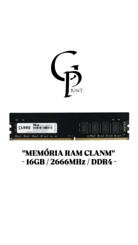 MEMÓRIA RAM - 16GB / 2666MHz / DDR4  PROMOÇÃO 
