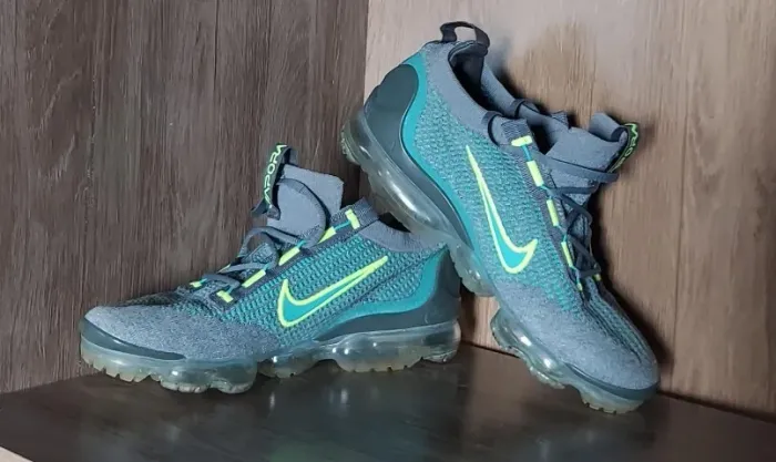Tênis Nike Air VaporMax cinza e verde numero 41 original nike