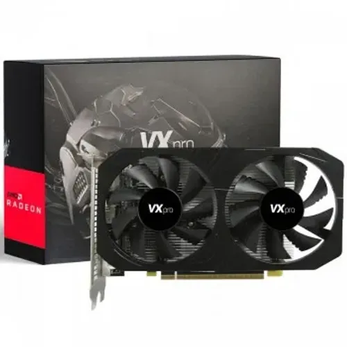 Placa De Vídeo VXPro Rx 550, AMD Radeon 4GB, GDDR5, 128Bit, DP HDMI DVI - VX RX550-4GD5