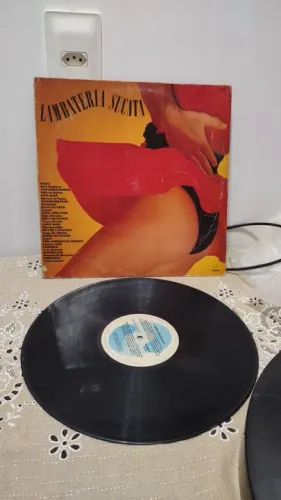 LP Disco de Vinil Lambateria Sucata - Trilha Sonora novela Rainha da Sucata