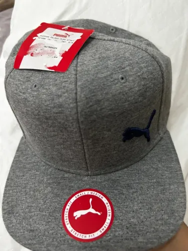 Boné Puma Cinza - zero sem uso com etiqueta 100% original