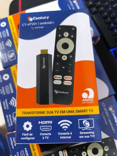 Android TV stick Century Transforme sua TV em Smart TV!