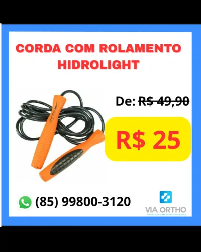 Corda de pular com rolamento NOVA