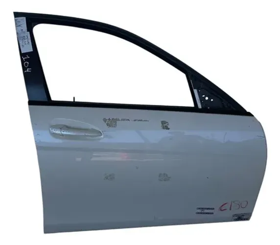 Porta Mercedes C180 2013 2014 Dianteira Direita Branca