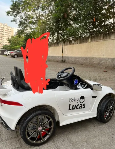 Carrinho Elétrico Infantil Jaguar Baby Lucas
