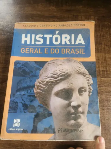 Livro História Geral e do Brasil - Cláudio Vicentino