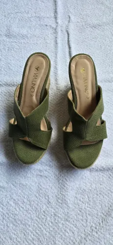 Sandália Via Uno Verde 37