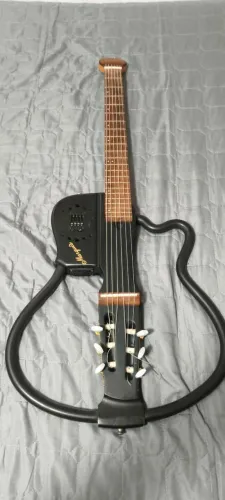 Violão eletrico Marques Silent nylon vazado ( aceito apenas trocas em contra baixos )