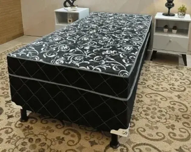 Cama Solteiro Acoplada Com Molas