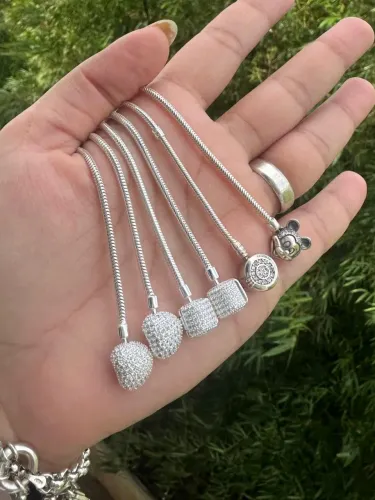 Pulseiras para pingentes - Prata 925
