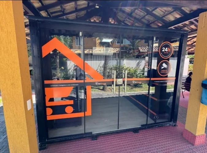 Minimercado franquias desmontável container 
