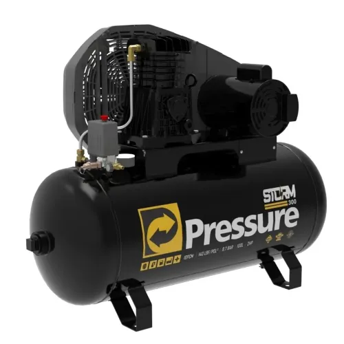 Compressor de Ar Storm 10 Pés 100L 2HP 110/220V PRESSURE