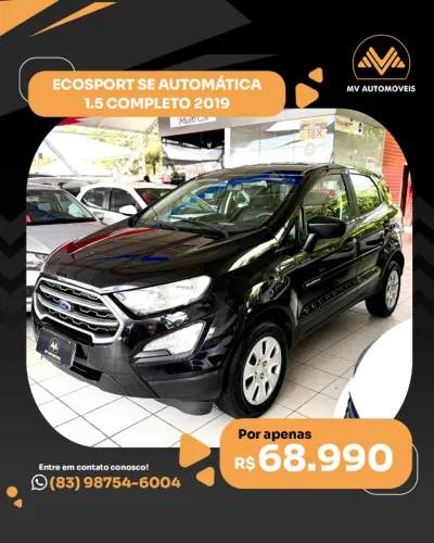 Ford Ecosport SE 1.5 12V Flex 5P Aut. 2019