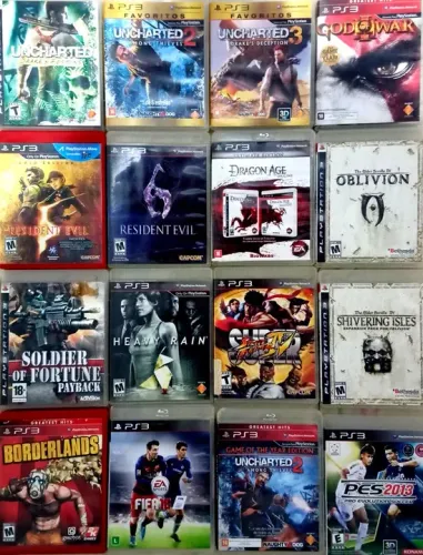 Jogos de Playstation 3 - Diversos Títulos