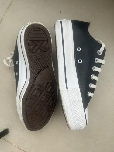 Tênis all star plataform