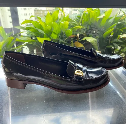 LOUIS VUITTON Sapato Mocassim / Loafer feminino!!