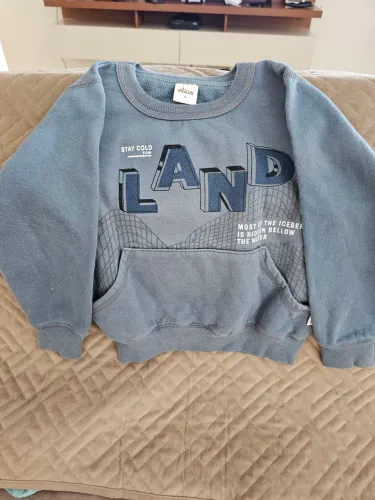 Blusa de Moletom Elian Infantil - Tamanho 4