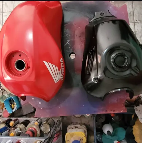 Pintura de moto e automotivos