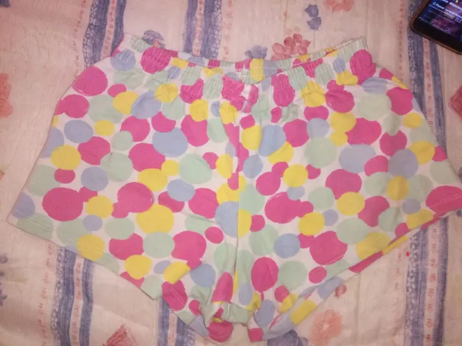 Shorts Infantil de Bolinhas