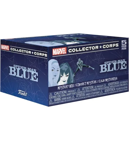 Marvel Collector Corps Spider-Man: Blue Mystery Box