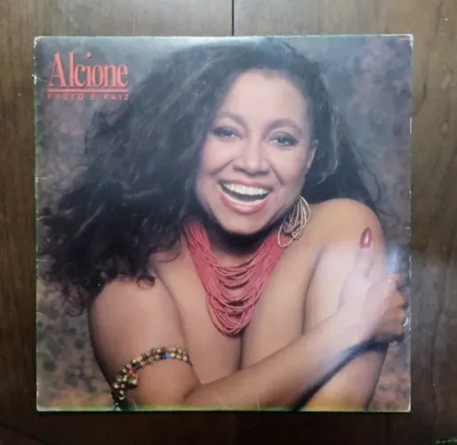 LP Disco Vinil Alcione Fruto e Raiz 1986 RCA Victor Samba