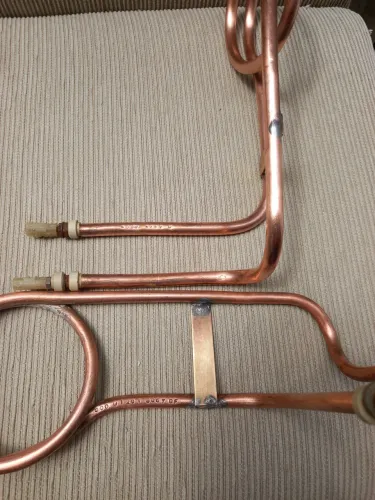 2  Resistências tubulares de imersão em cobre