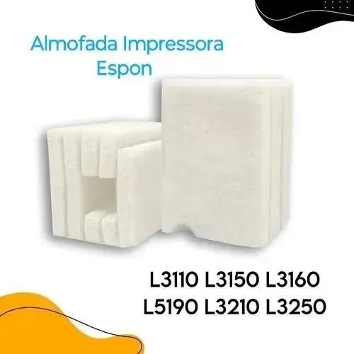 Almofadas de tintas para as impressoras epson L3110, L3210, L3150, L3250, L1250 e etc?